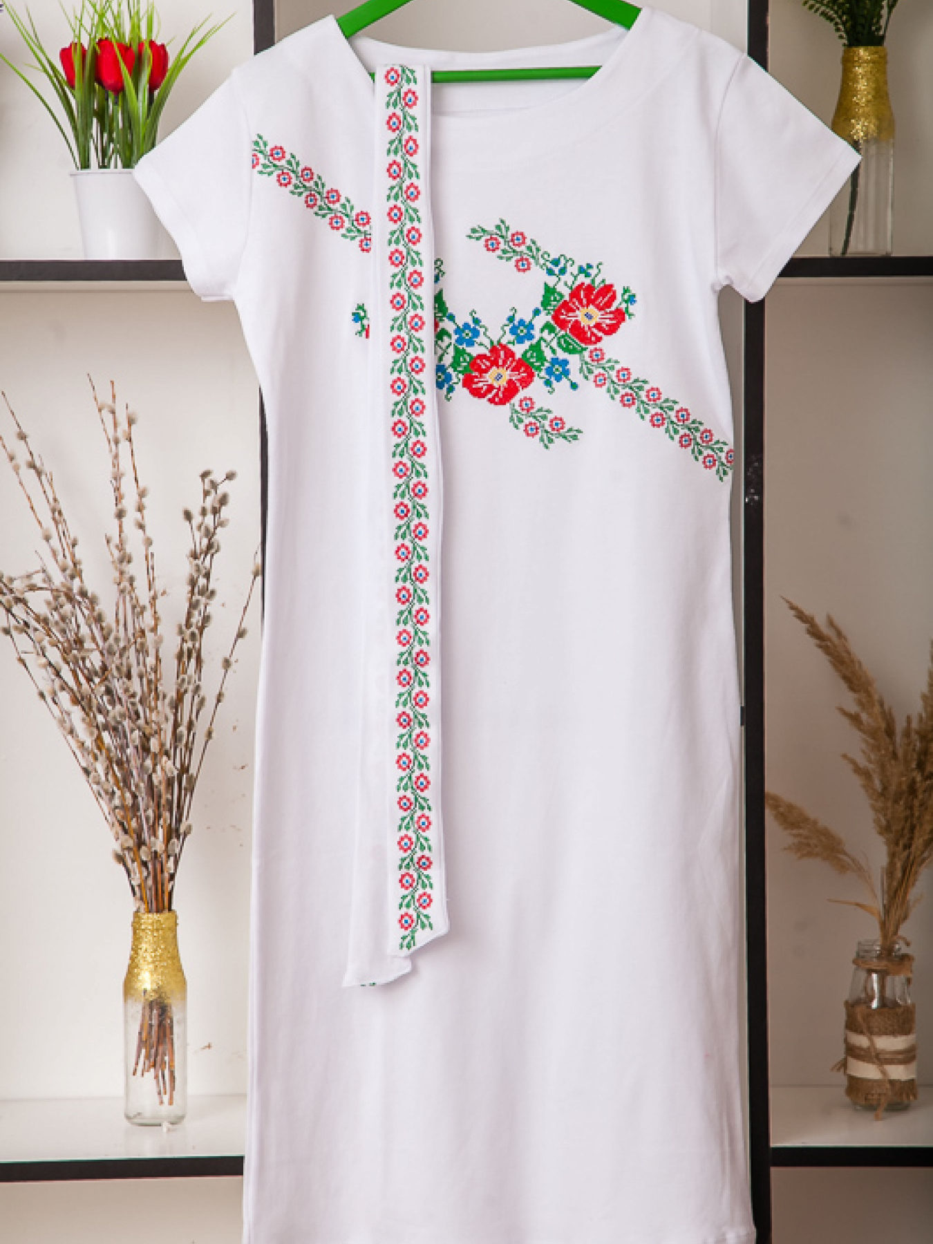 Вишита сорочка Носи своє модель 8618-038-22-blij Фото