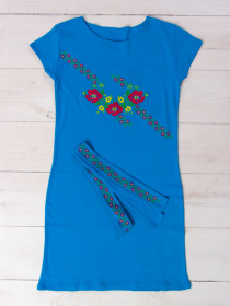 Вышитое платье Носи своє модель 8610-015-22-bryuzovij Фото