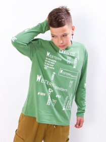 Лонгслив Носи своє модель 6363-036-33-fstashkovij-nadpisi Фото