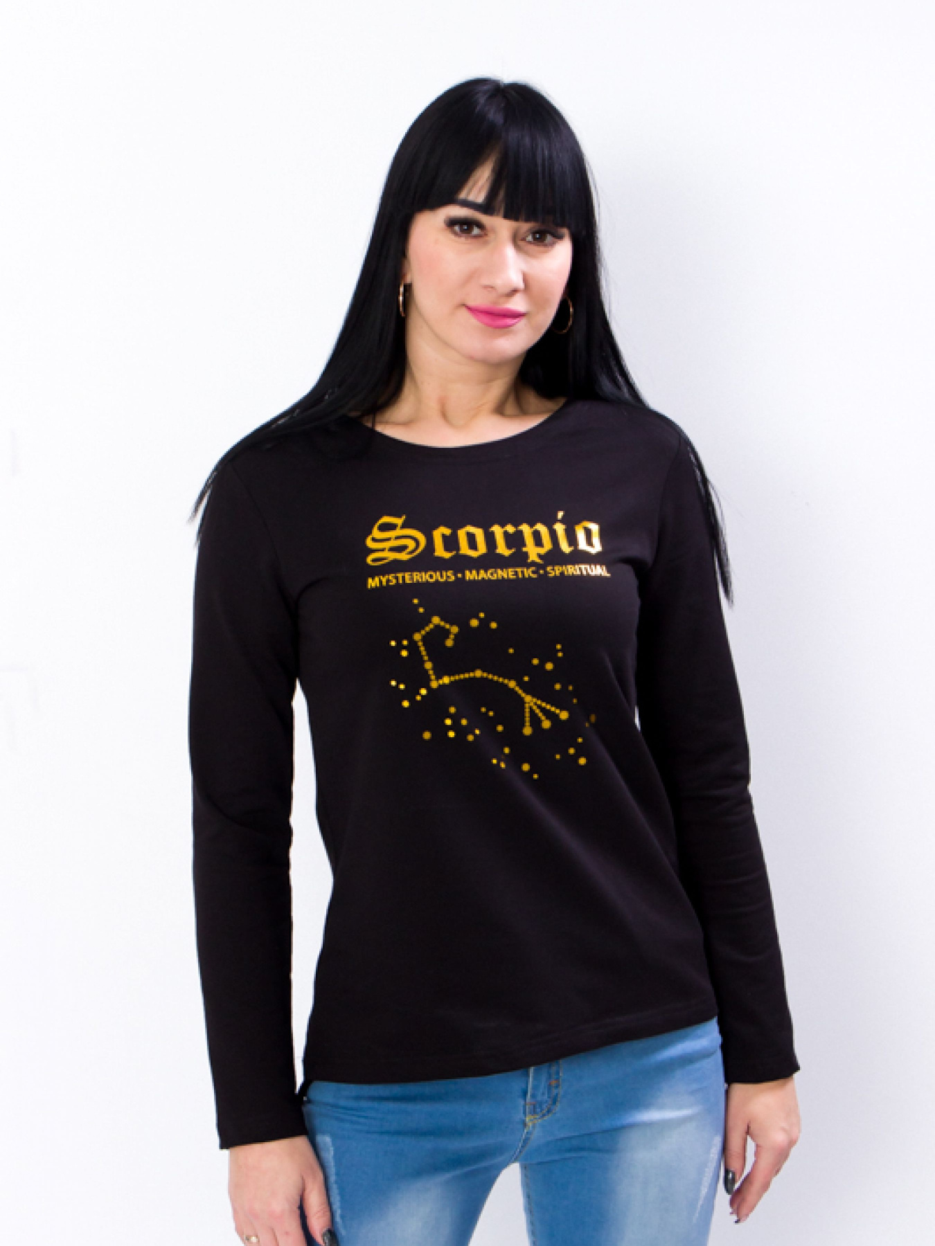 Лонгслив Носи своє модель 8098-057-33-chornij Фото