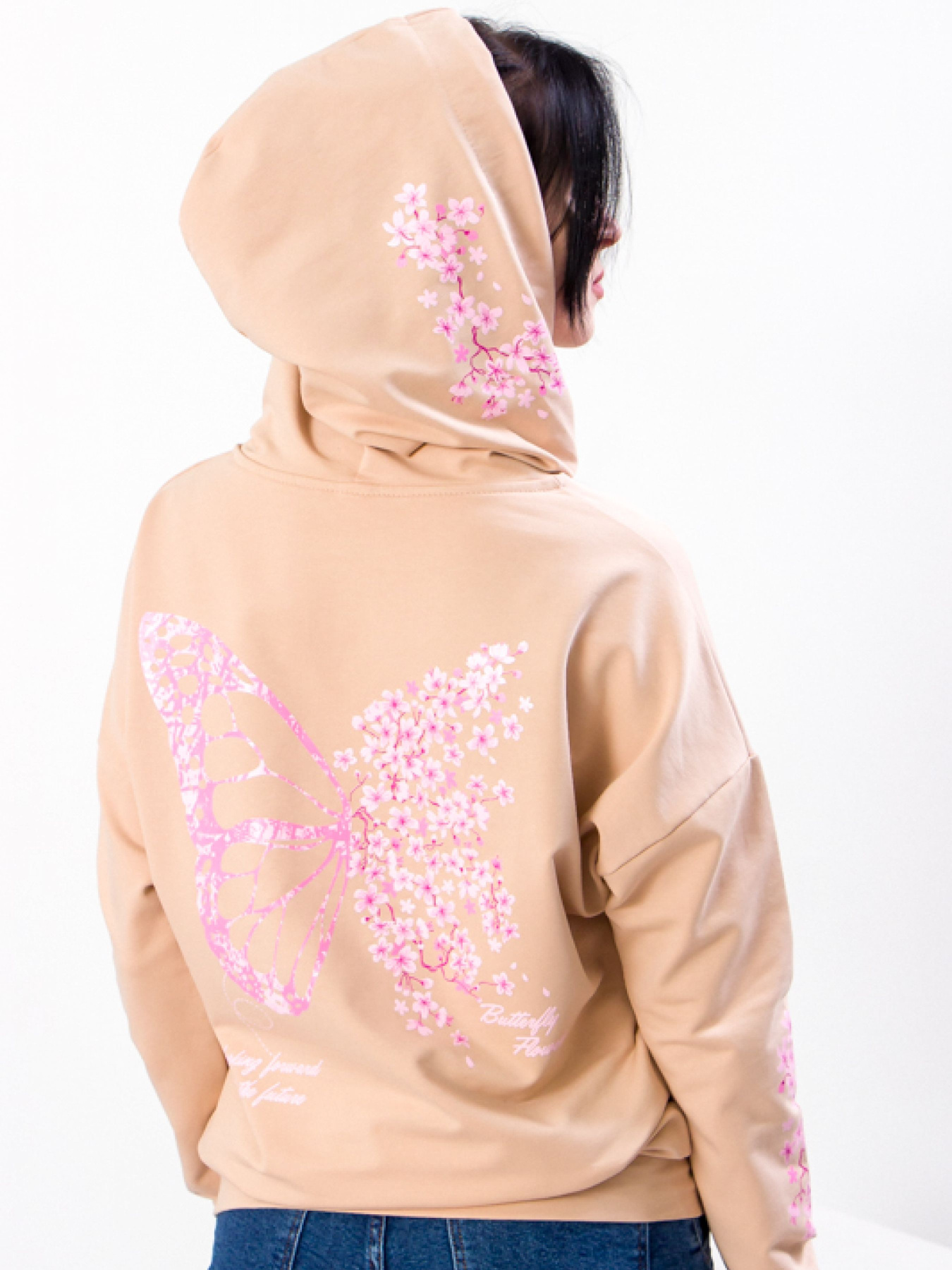 Худи Носи своє модель 8155-057-33-krem-bryule-sakura Фото