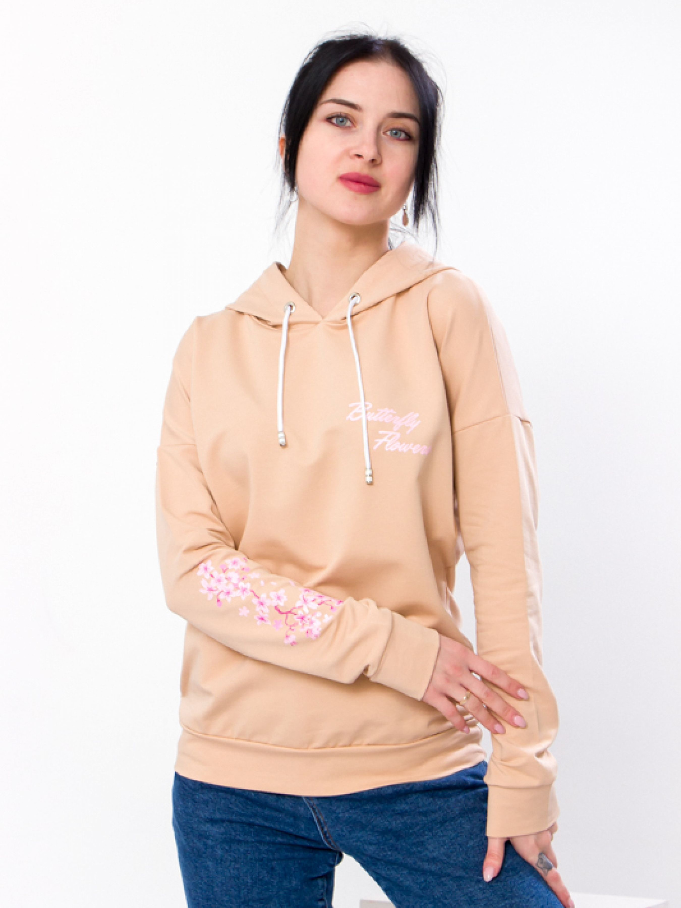 Худи Носи своє модель 8155-057-33-krem-bryule-sakura Фото