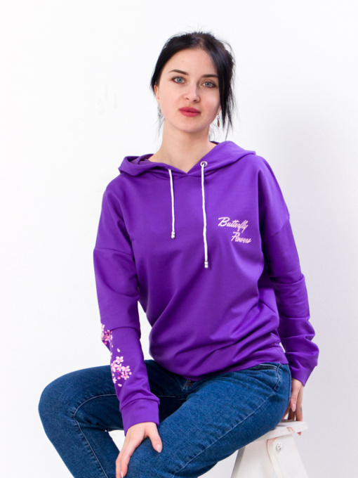 Худи Носи своє модель 8155-057-33-temno-buzkovij-sakura Фото