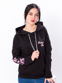 Худи Носи своє модель 8155-057-33-chornij-sakura Фото