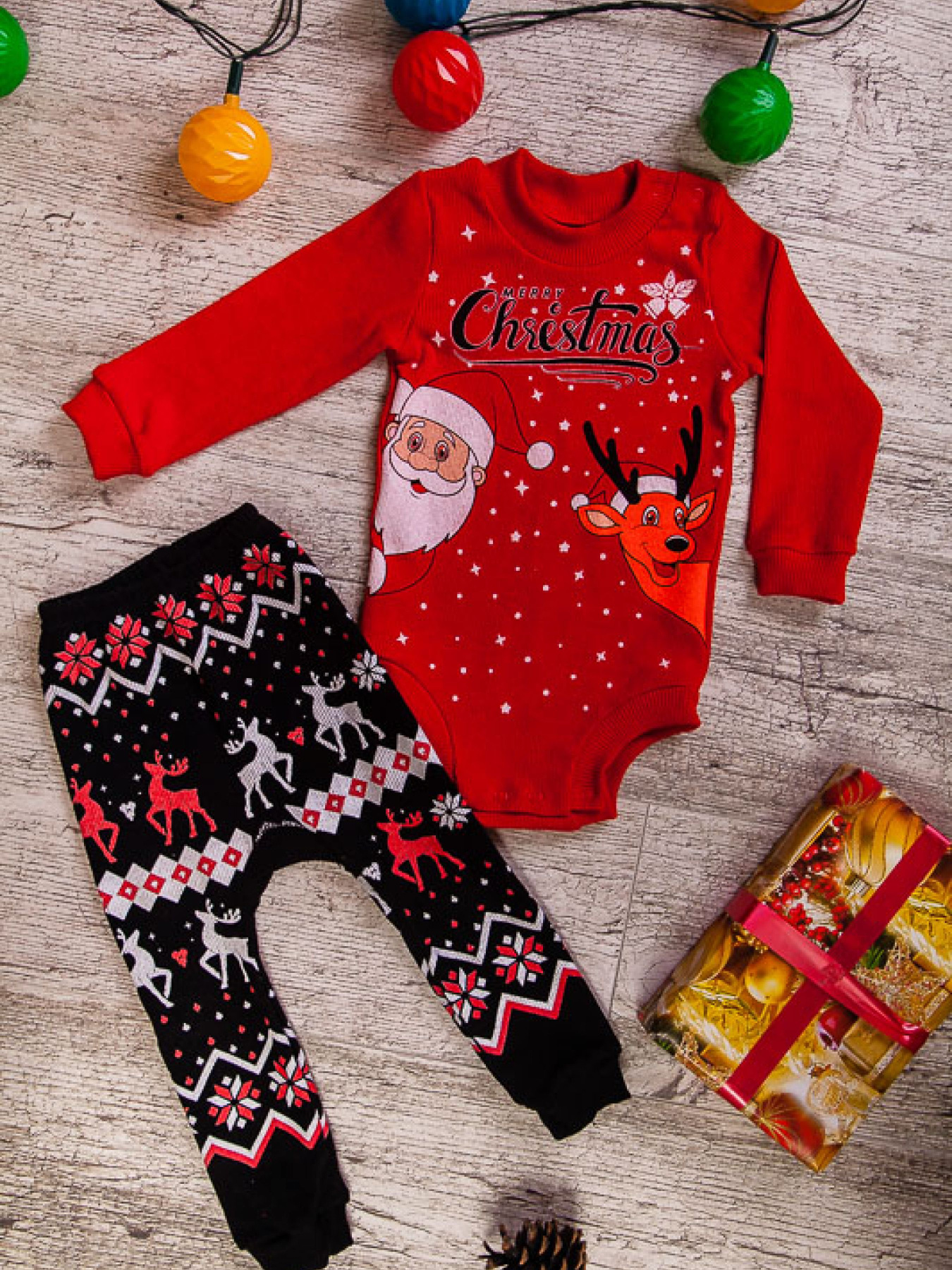 Комплект для младенцев Носи своє модель 9605-019-33-shristmas Фото