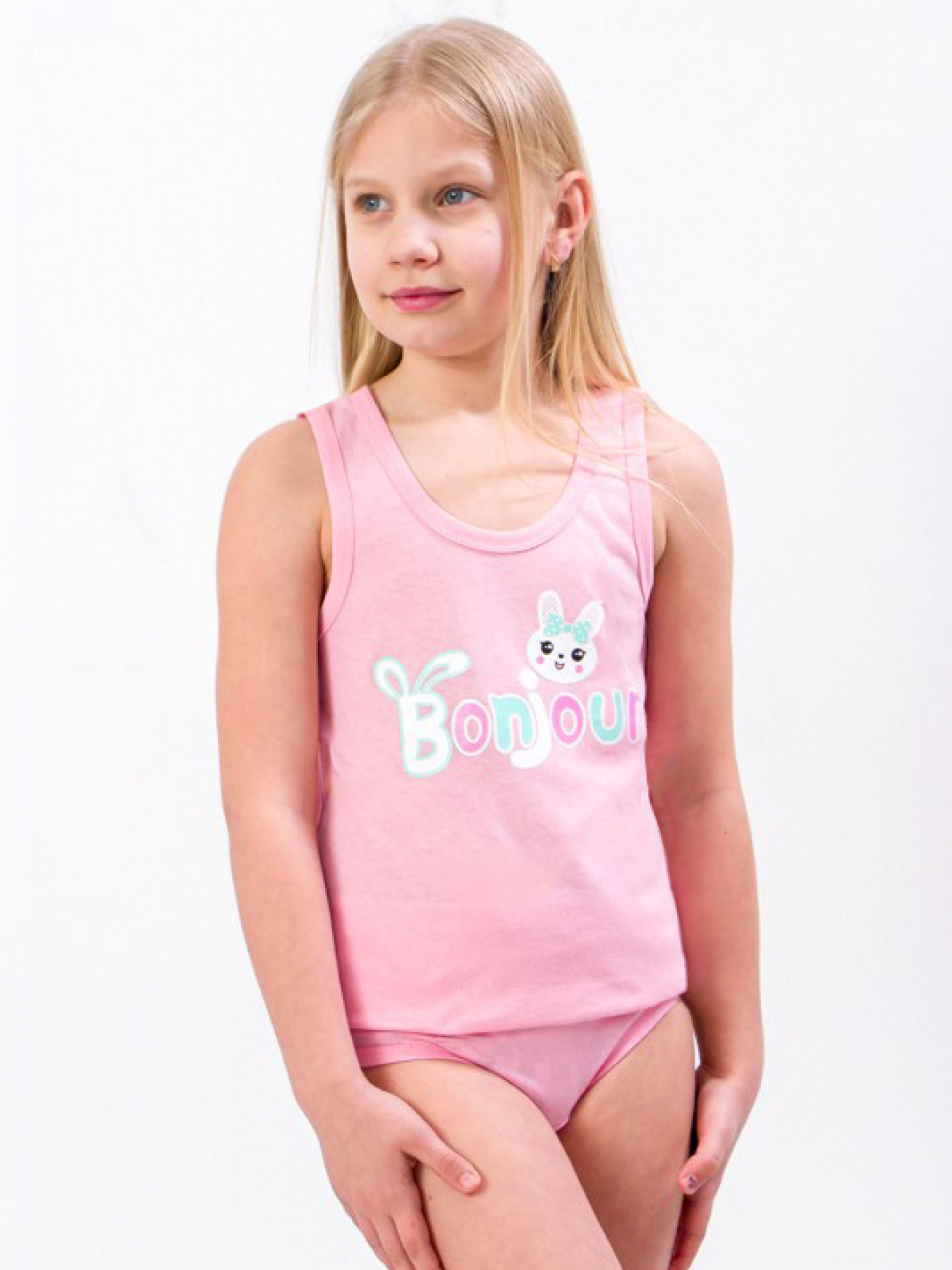 Комплект белья Носи своє модель 6087-001-33-1-zajka-rozhevij Фото