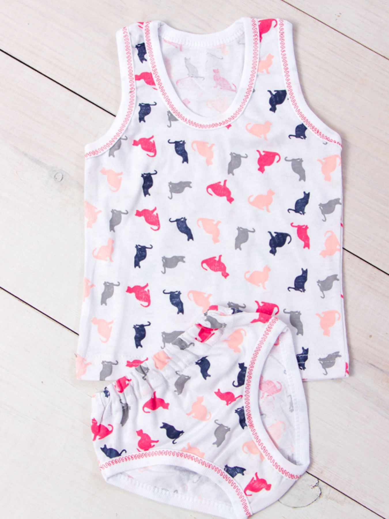 Комплект білизни Носи своє модель 9687-002V-kotiki Фото