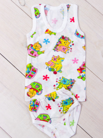 Комплект белья Носи своє модель 9687-002V-kotiki-rznokolxorovij Фото