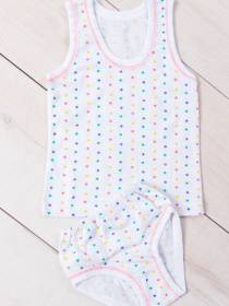 Комплект белья Носи своє модель 9687-002V-goroh-rznokolxorovij Фото