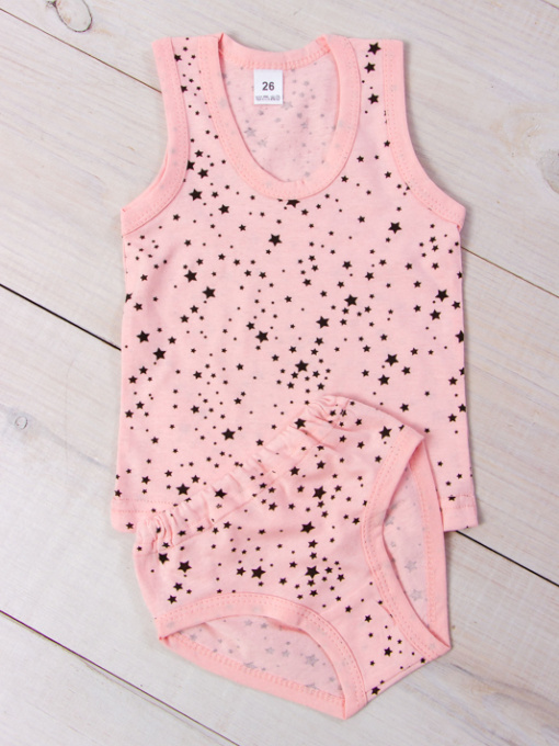 Комплект белья Носи своє модель 9687-002V-zrki-persik Фото