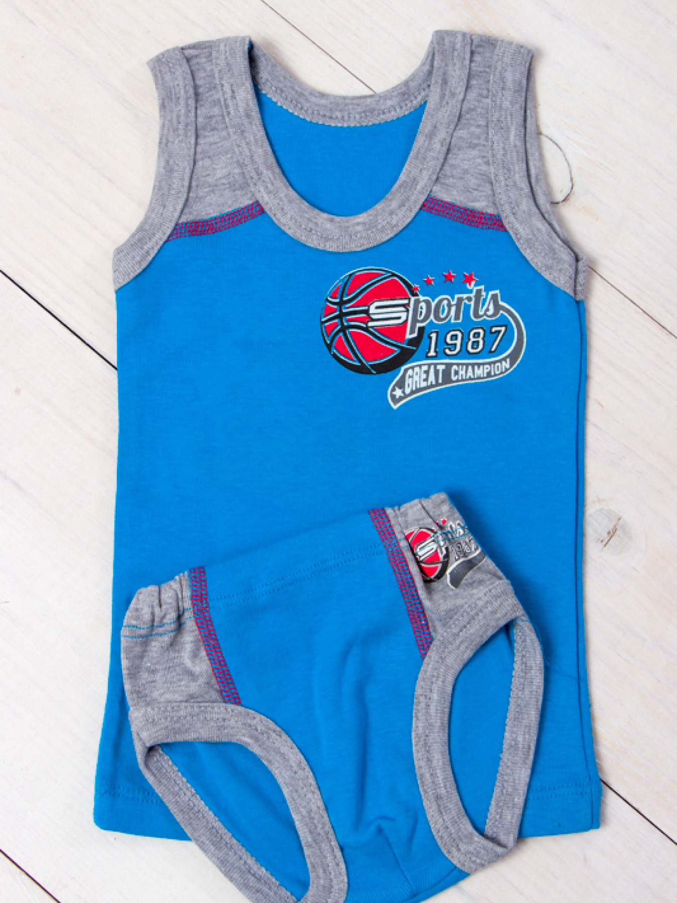 Комплект белья Носи своє модель 9976-008-33-bryuzovij-m-qch Фото