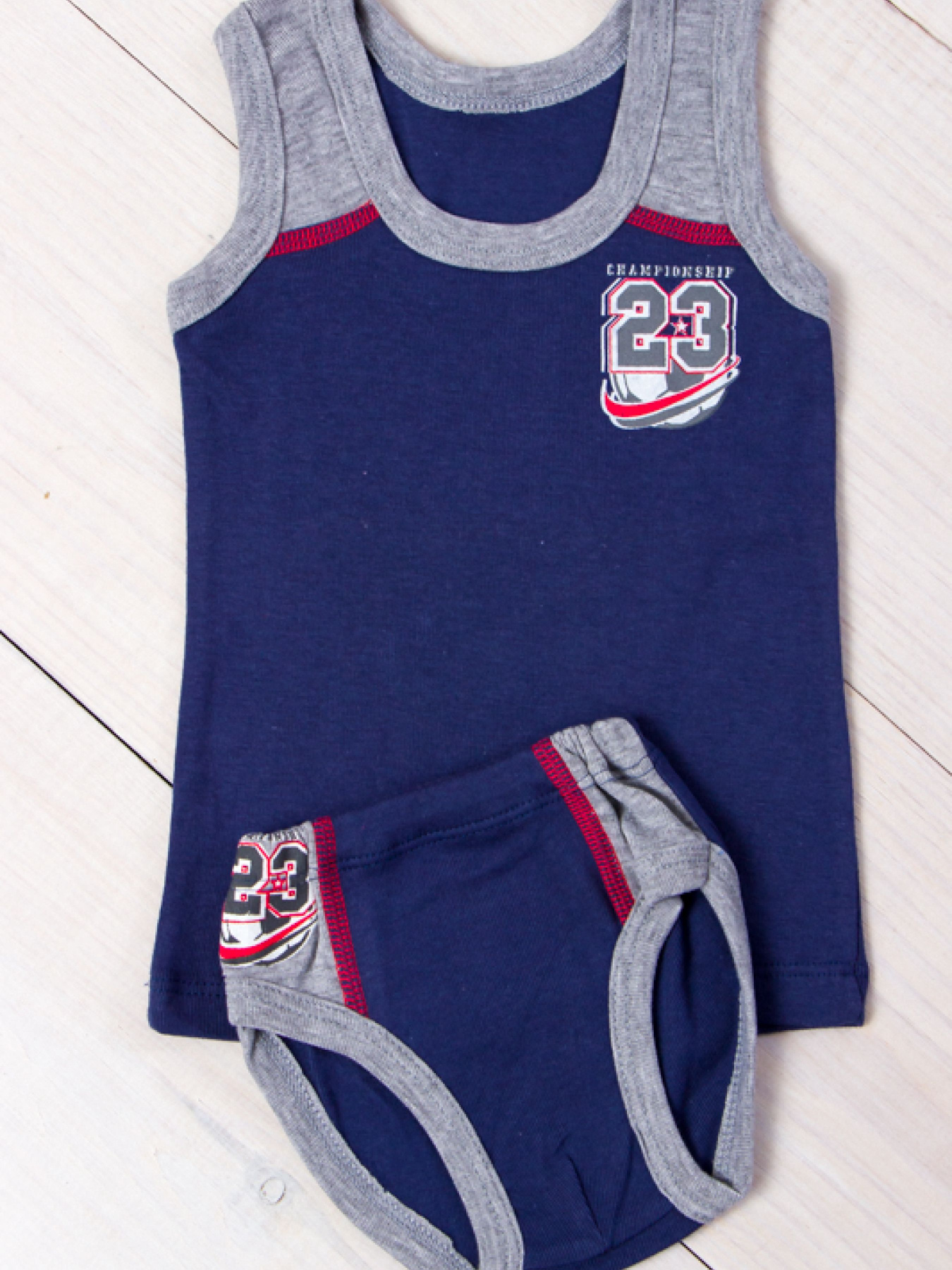 Комплект белья Носи своє модель 9976-008-33-chorn-sinj-m-qch Фото