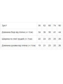 Боди для младенцев Носи своє модель 5047-002-ne-viznacheno Фото