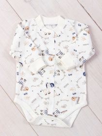 Боди для младенцев Носи своє модель 5047-002-5-zebra-molochnij Фото