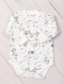 Боди для младенцев Носи своє модель 5047-002-5-zebra-molochnij Фото