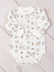 Боди для младенцев Носи своє модель 5047-002-5-vzochki-molochnij Фото