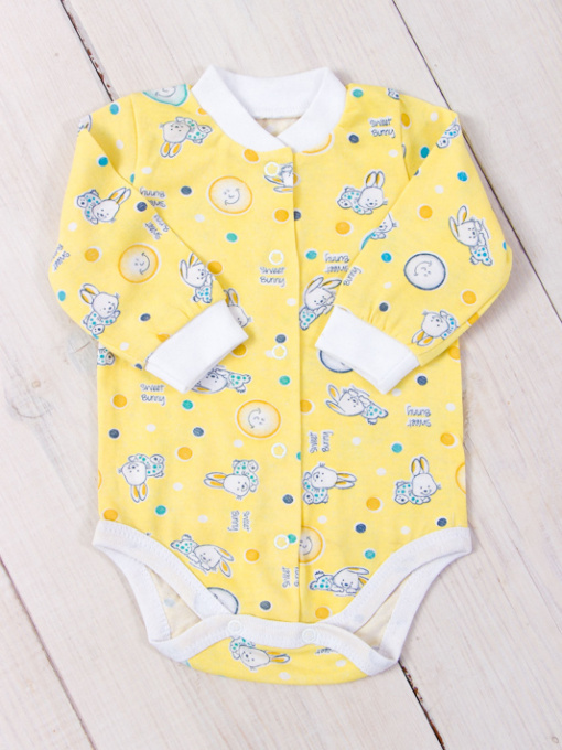 Боди для младенцев Носи своє модель 5047-002-5-zajka-zhovtij Фото