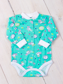 Боди для младенцев Носи своє модель 5047-002-5-zajka-mentol Фото