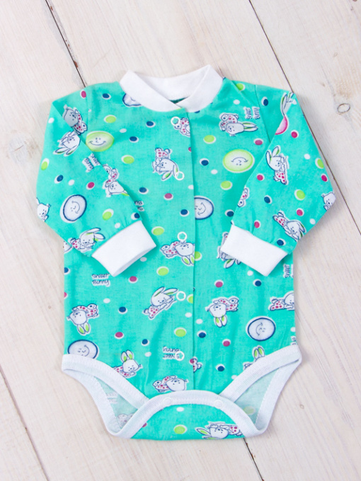 Боді для немовлят Носи своє модель 5047-002-5-zajka-mentol Фото