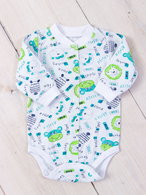 Боди для младенцев Носи своє модель 5047-002-4-zvrqta-blij Фото