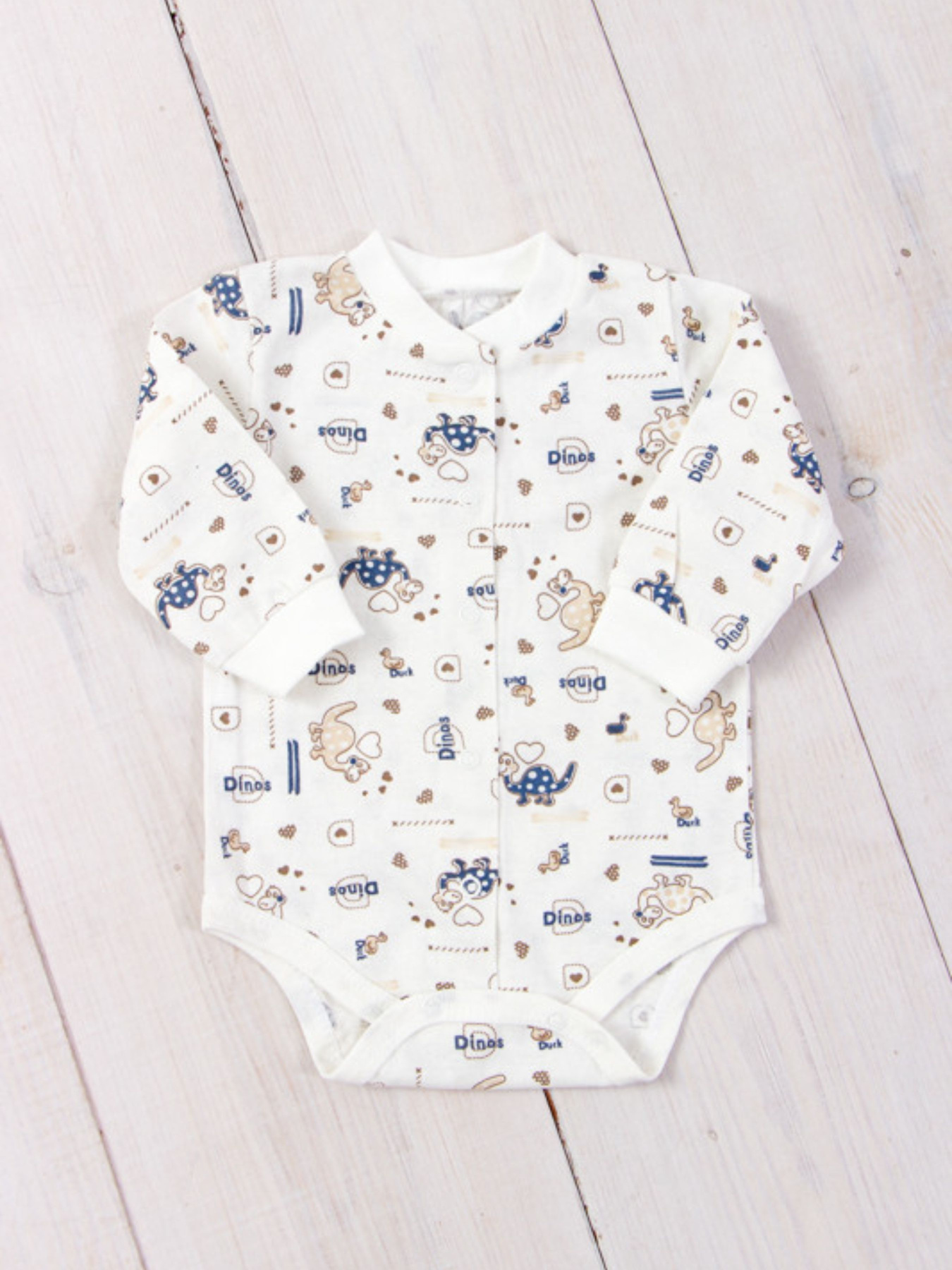 Боді для немовлят Носи своє модель 5047-002-4-dno-molochnij Фото