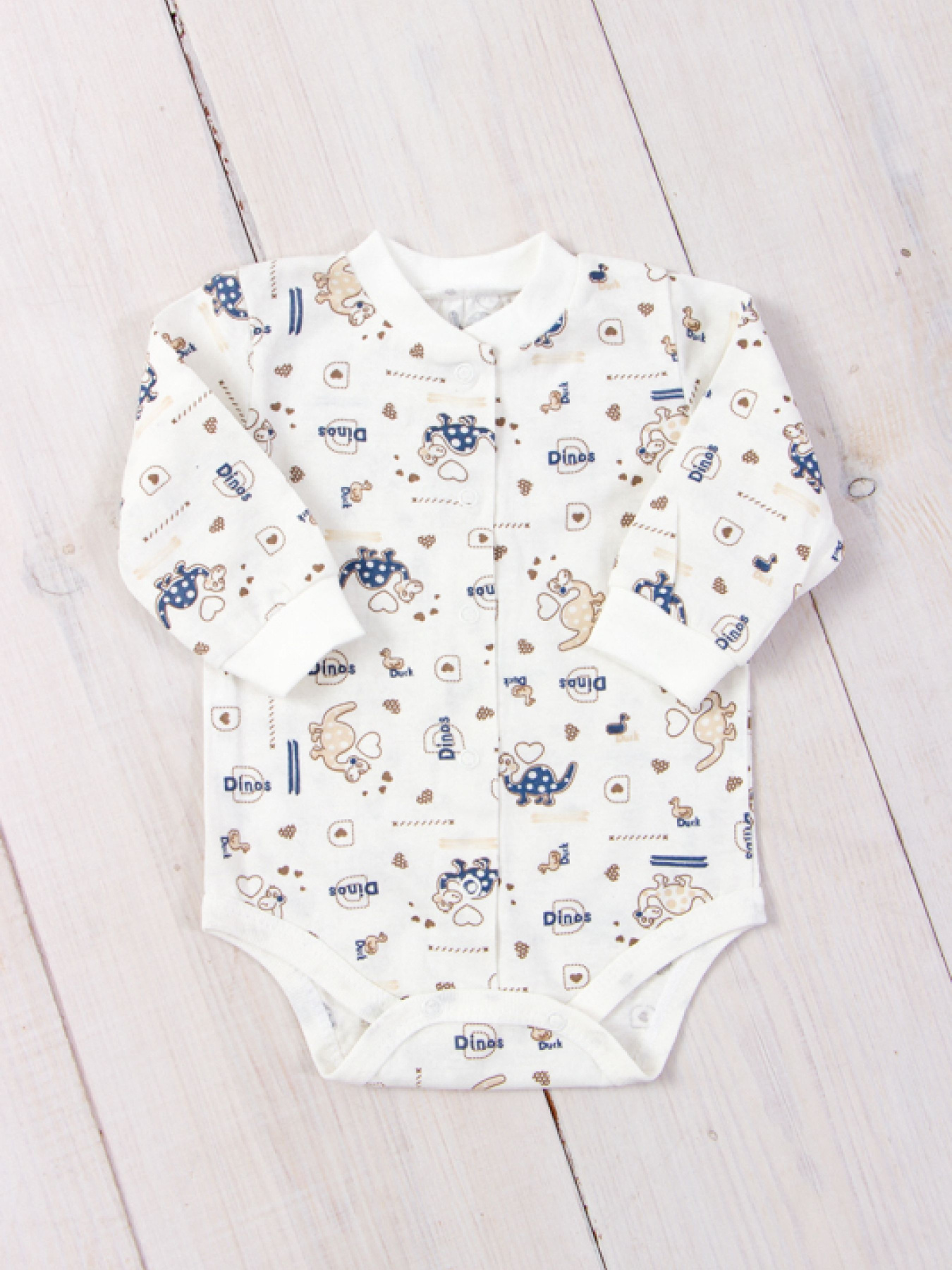 Боді для немовлят Носи своє модель 5047-002-4-dno-molochnij Фото