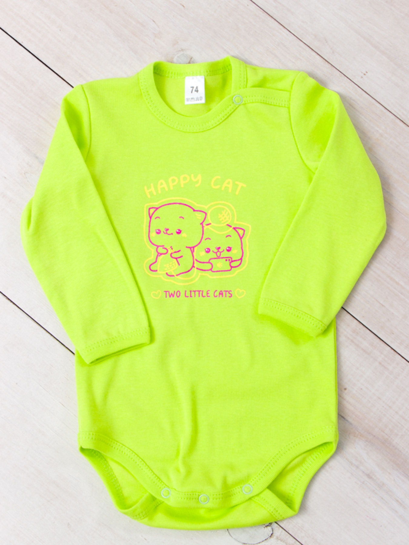 Боди для младенцев Носи своє модель 5010-008-33-5-salatovij-kic Фото
