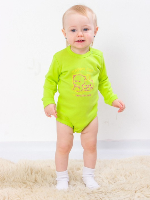 Боди для младенцев Носи своє модель 5010-008-33-5-salatovij-kic Фото