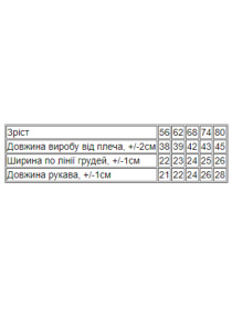Одежда для младенцев Носи своє модель 5010-008-4-blakitnij Фото