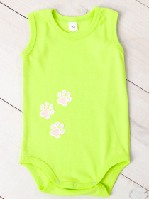 Боді для немовлят Носи своє модель 5067-008-33-5-salatovij-lapki Фото