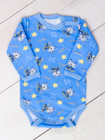 Боді для немовлят Носи своє модель 5010-024-4-mishenq-blakitnij Боді для немовлят Носи своє модель 5010-024-4-mishenq-blakitnij Фото