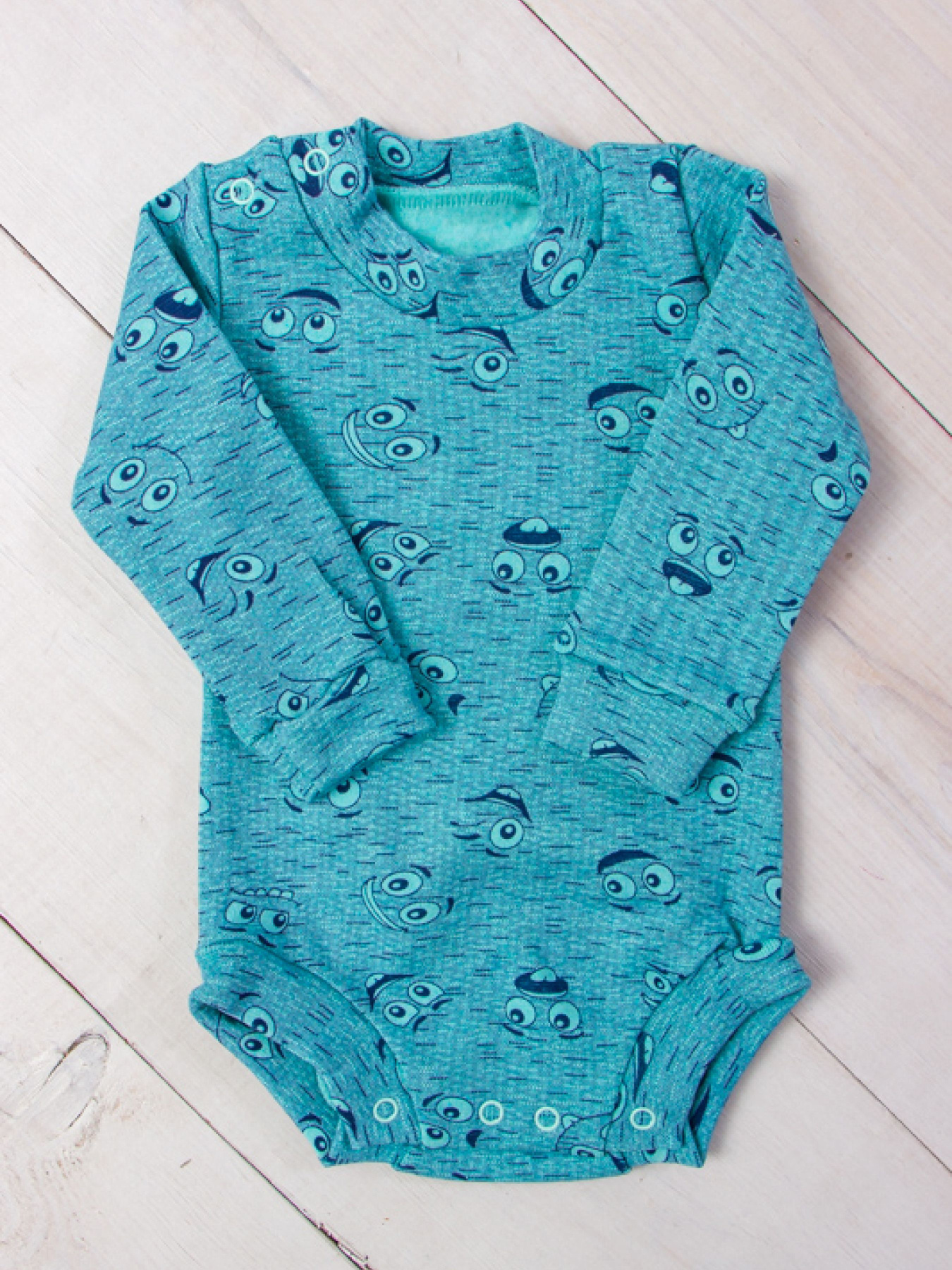 Боди для младенцев Носи своє модель 9511-063-4-smajl-mentol Фото