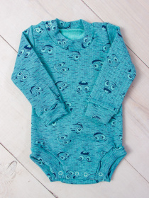 Боди для младенцев Носи своє модель 9511-063-4-smajl-mentol Фото