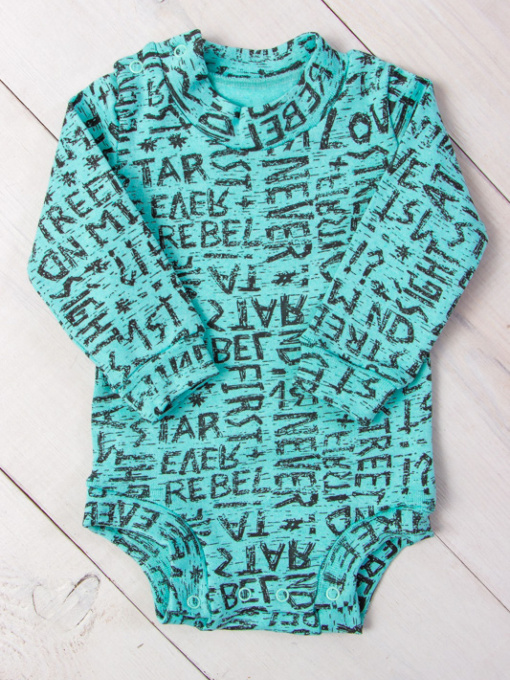 Боді для немовлят Носи своє модель 9511-063-4-lteri-mentol Фото