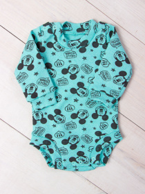 Боди для младенцев Носи своє модель 9511-063-4-mkk-mentol-hello Фото