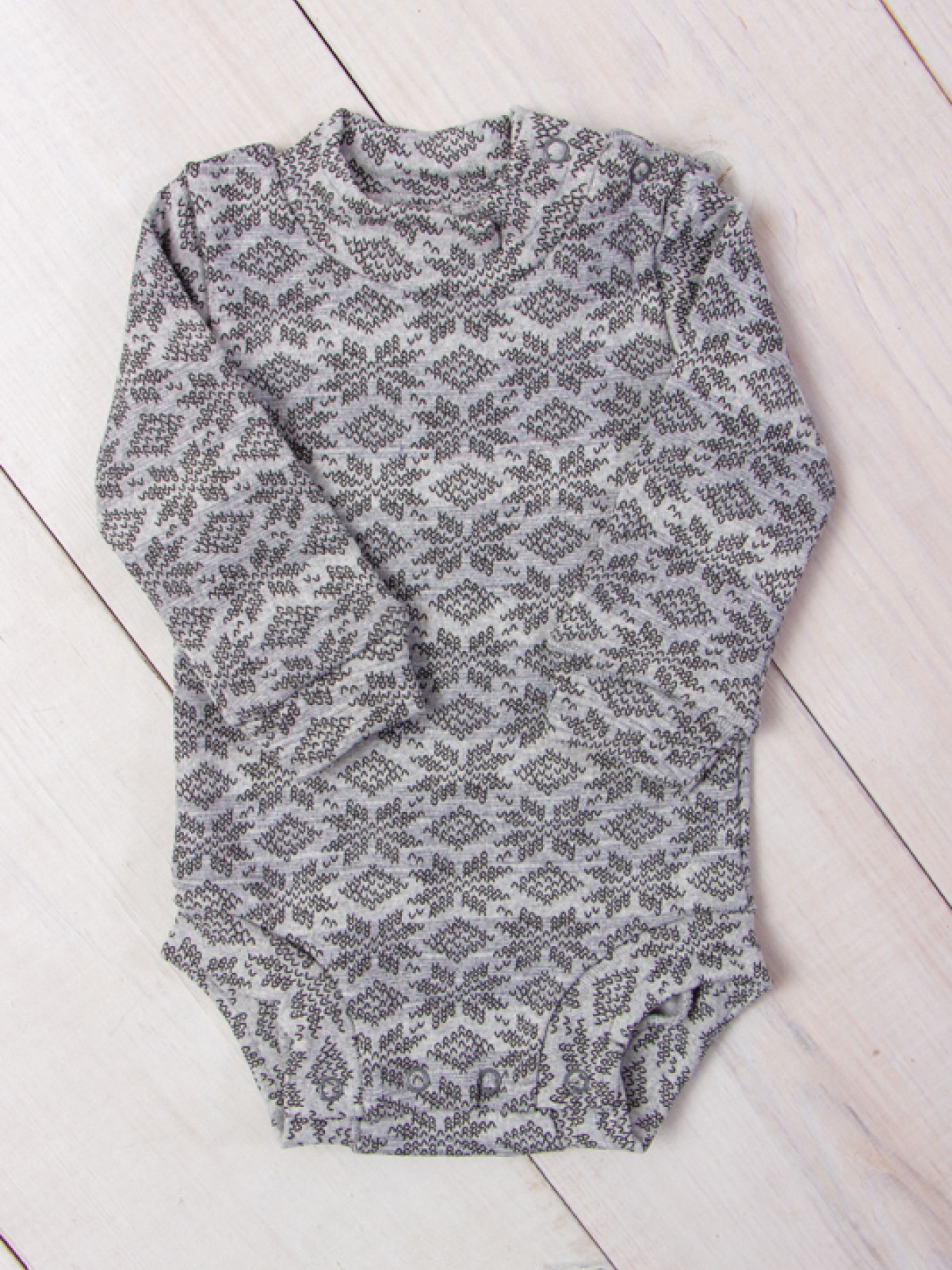 Боди для младенцев Носи своє модель 9511-063-4-snzhinka-srij Фото