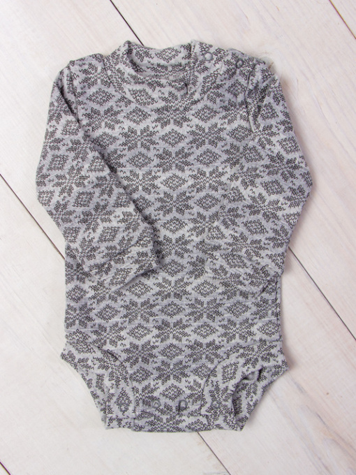 Боди для младенцев Носи своє модель 9511-063-4-snzhinka-srij Фото