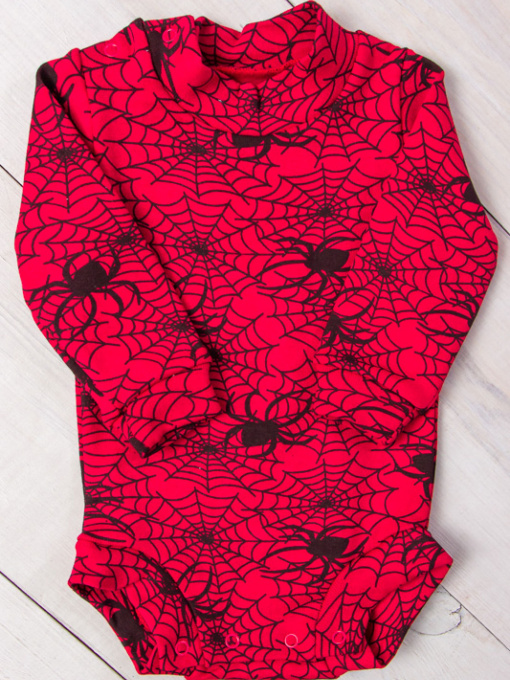 Боди для младенцев Носи своє модель 9511-063-4-pavuchki-chervonij Фото