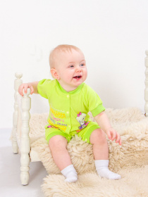 Нательный комбинезон Носи своє модель 9872-050-33-5-salatovij Фото