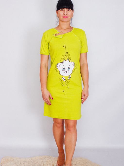 Ночная рубашка Носи своє модель 8594-001-33-citrus Фото