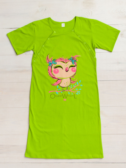 Ночная рубашка Носи своє модель 8594-001-33-olivka Фото