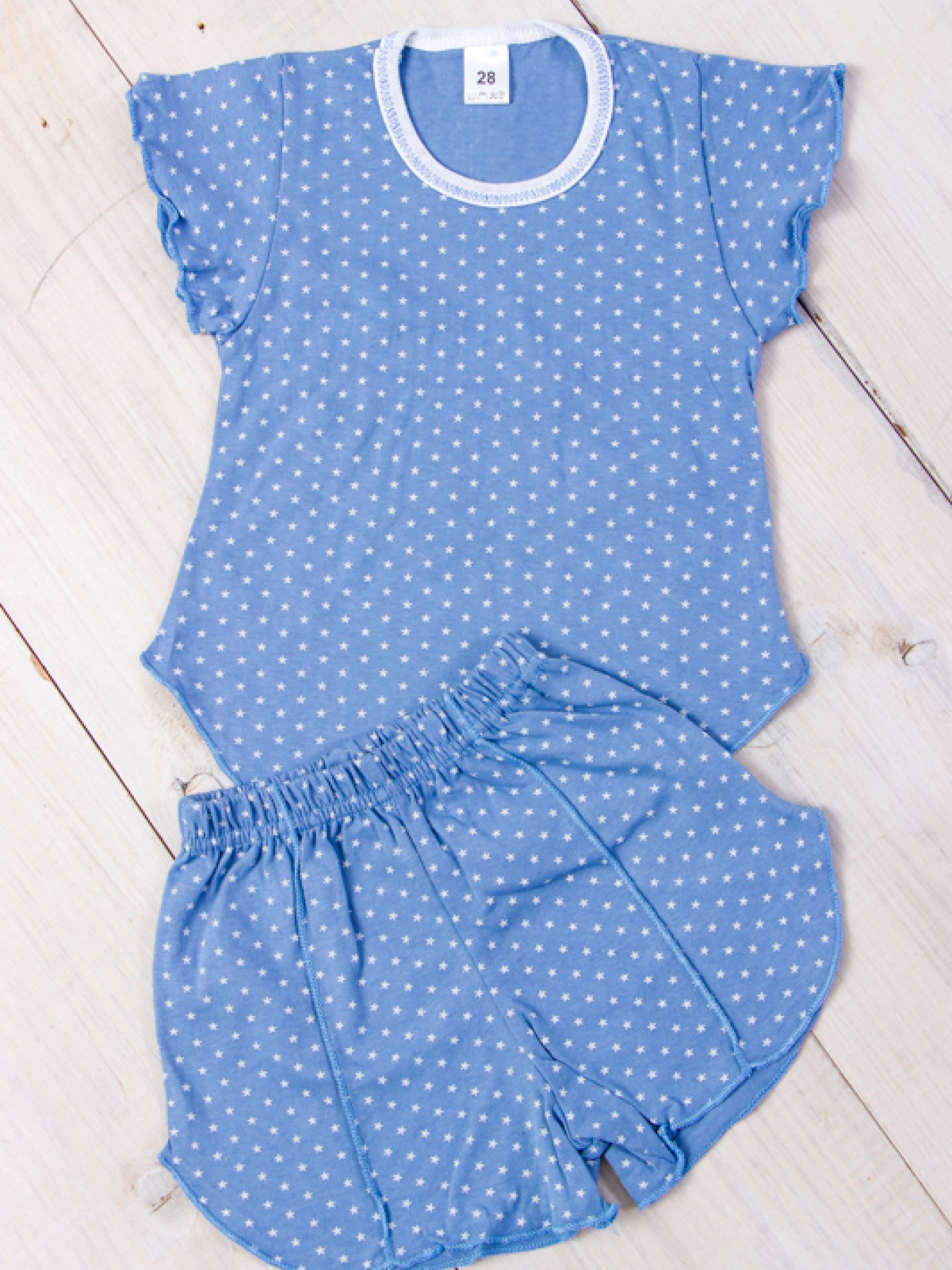 Пижама Носи своє модель 9668-002-zrki-temno-blakitnij Фото