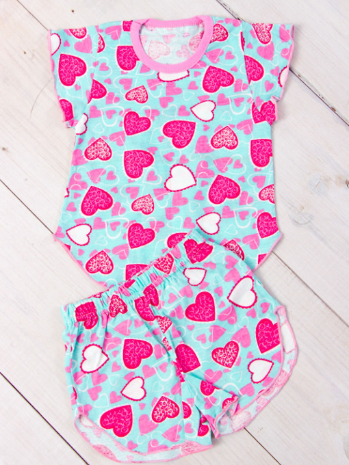 Піжама Носи своє модель 9668-002-serdechka-na-mentolovomu Фото