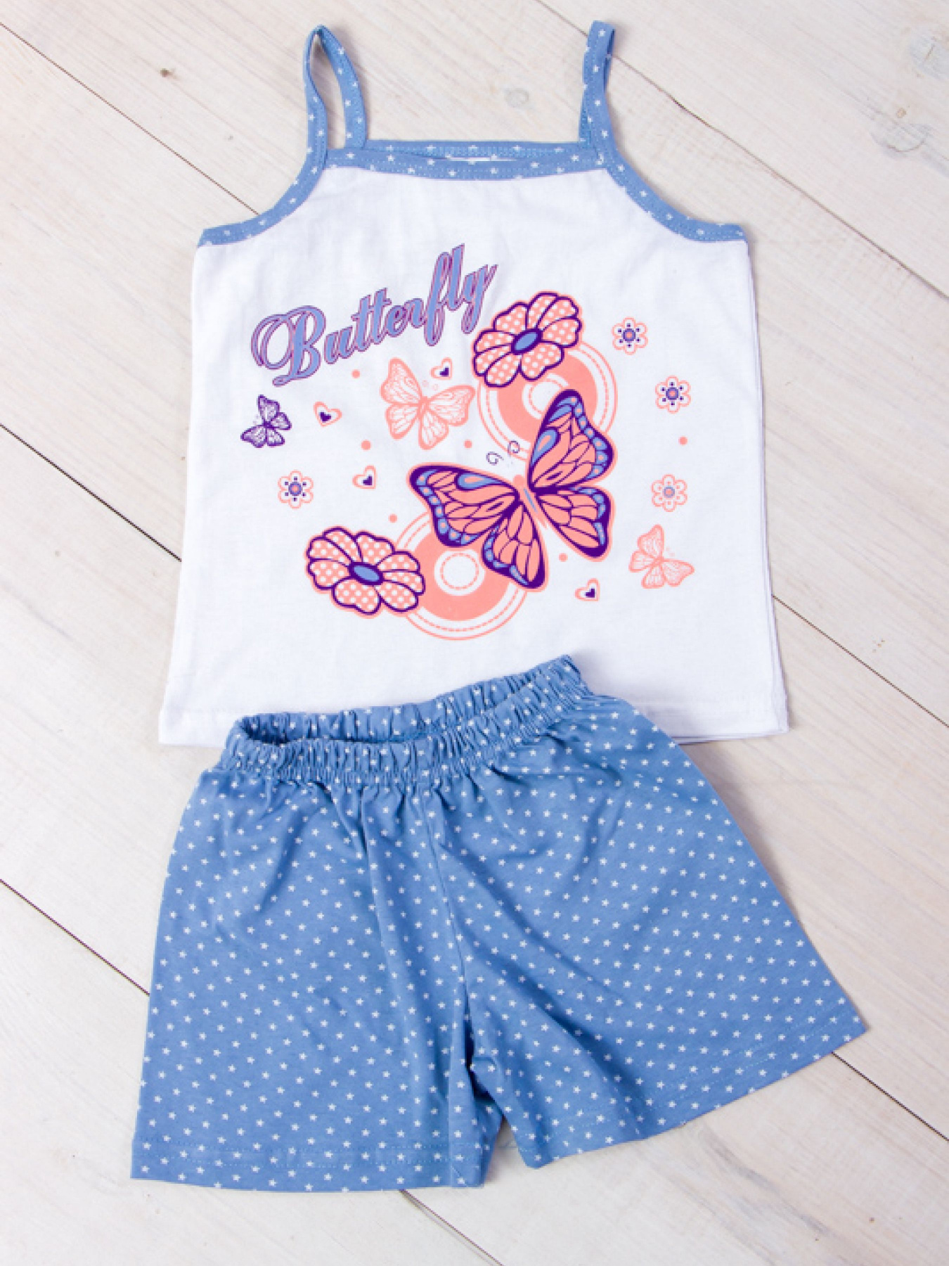 Пижама Носи своє модель 6120-002-33-meteliki-zrki-temno-blakitnij Фото