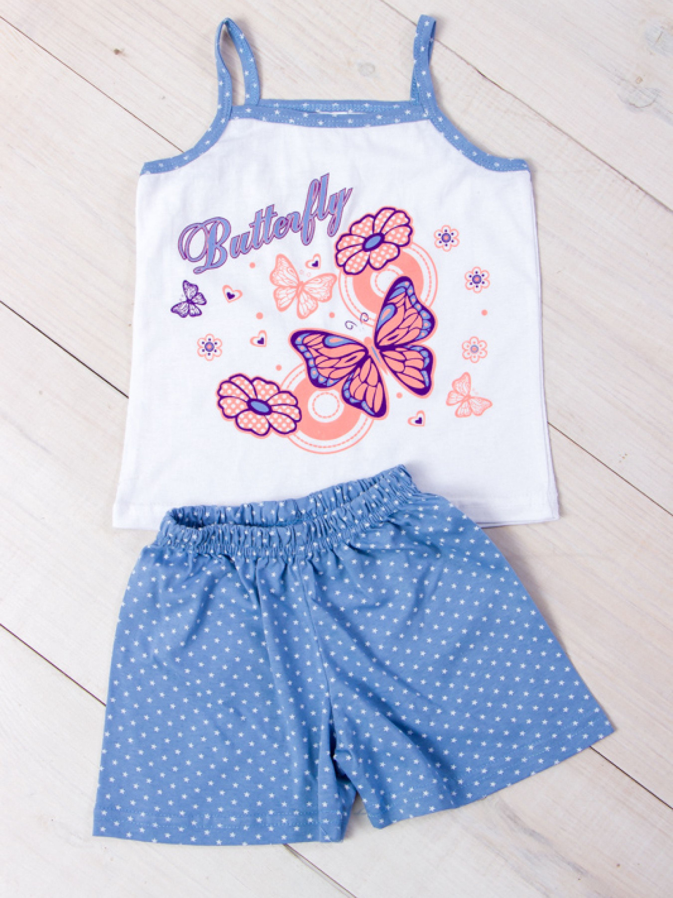 Пижама Носи своє модель 6120-002-33-meteliki-zrki-temno-blakitnij Фото