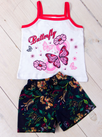 Пижама Носи своє модель 6120-002-33-meteliki-rznokolxorov-kvti-na-sinxomu Фото