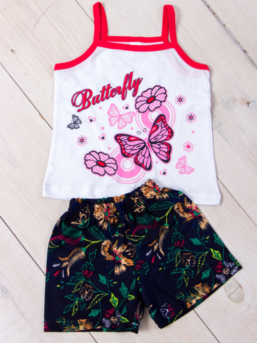 Пижама Носи своє модель 6120-002-33-meteliki-rznokolxorov-kvti-na-sinxomu Фото