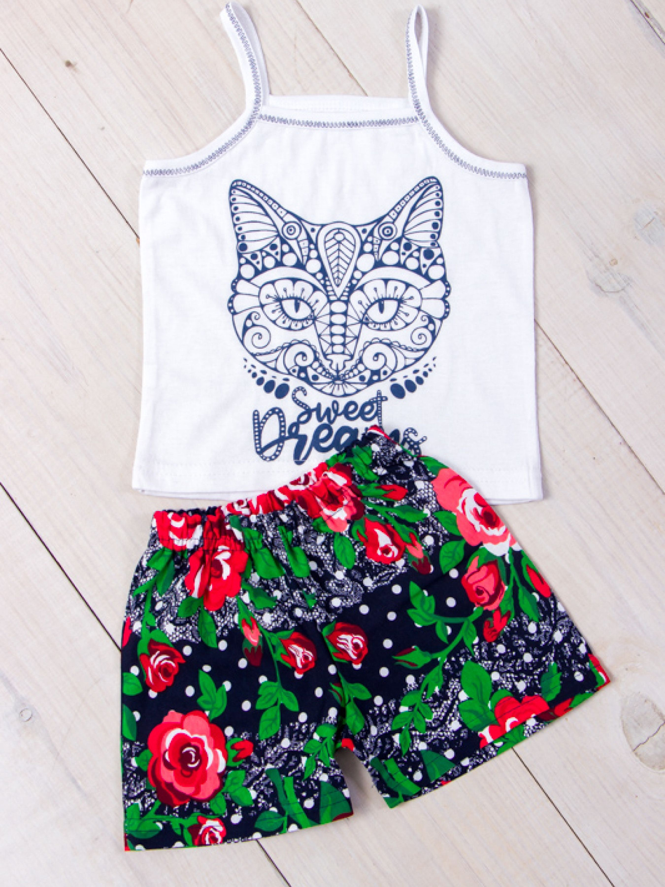 Піжама Носи своє модель 6120-002-33-kicq-troqndi-na-chorn-sinxomu Фото