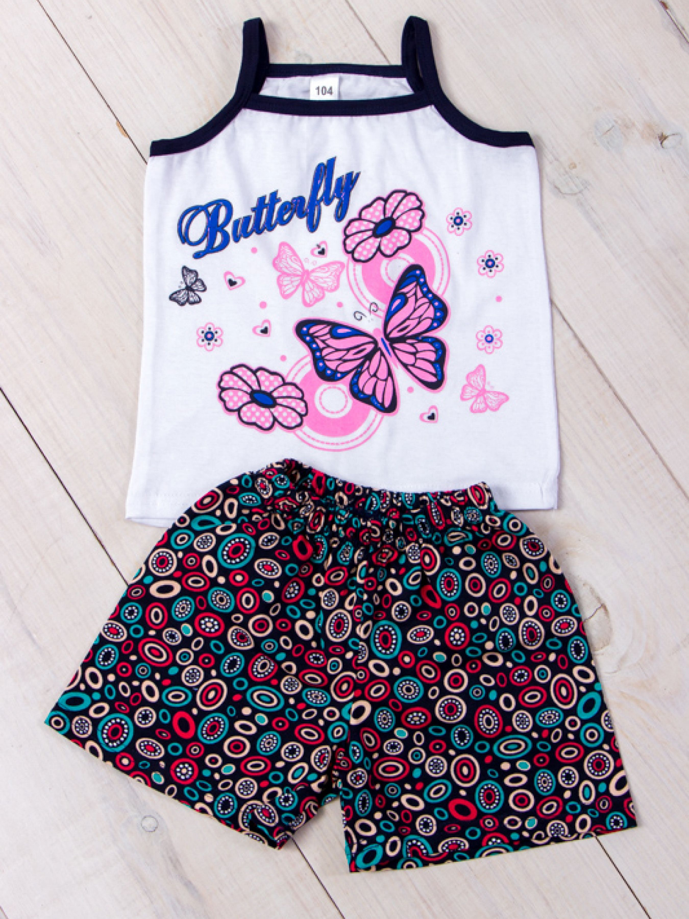 Пижама Носи своє модель 6120-002-33-meteliki-kola-chervonij Фото