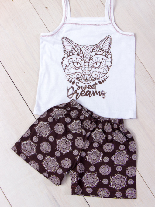 Піжама Носи своє модель 6120-002-33-kicq-ornament-na-korichnevomu Фото